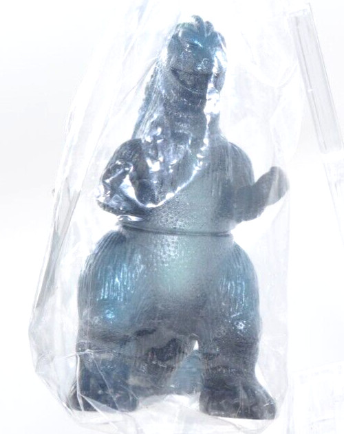 Marusan Marugacha 1954 Kaiju Mini Sofubi Black/Metallic Blue Unopened Figure JPN