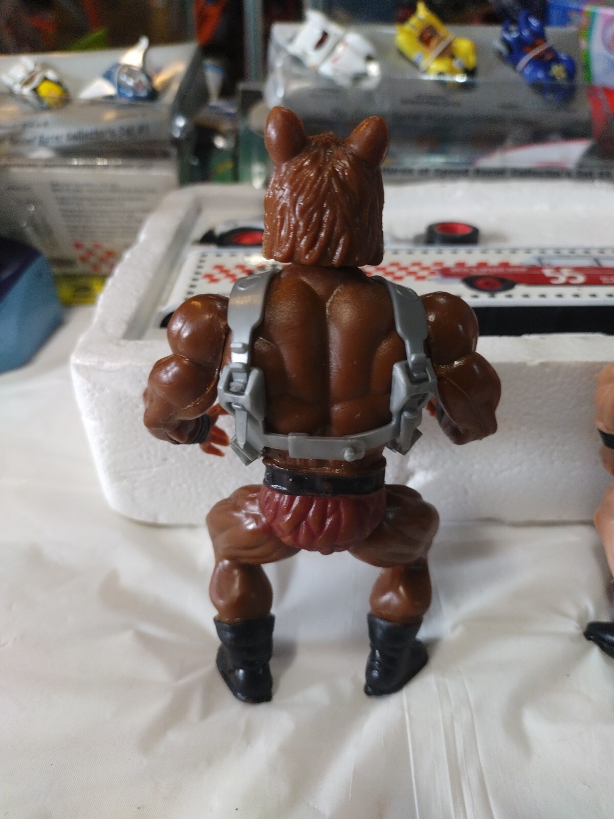 Rare Bundle Galaxy Warriors Wolf Anubi Heman Knock Off Action Figures 1985 MOTU