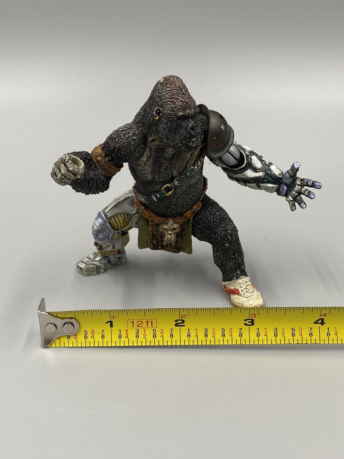 Papo 2011 Cyborg Gorilla Mutant Fantasy World Figure No Weapons 4&Prime;