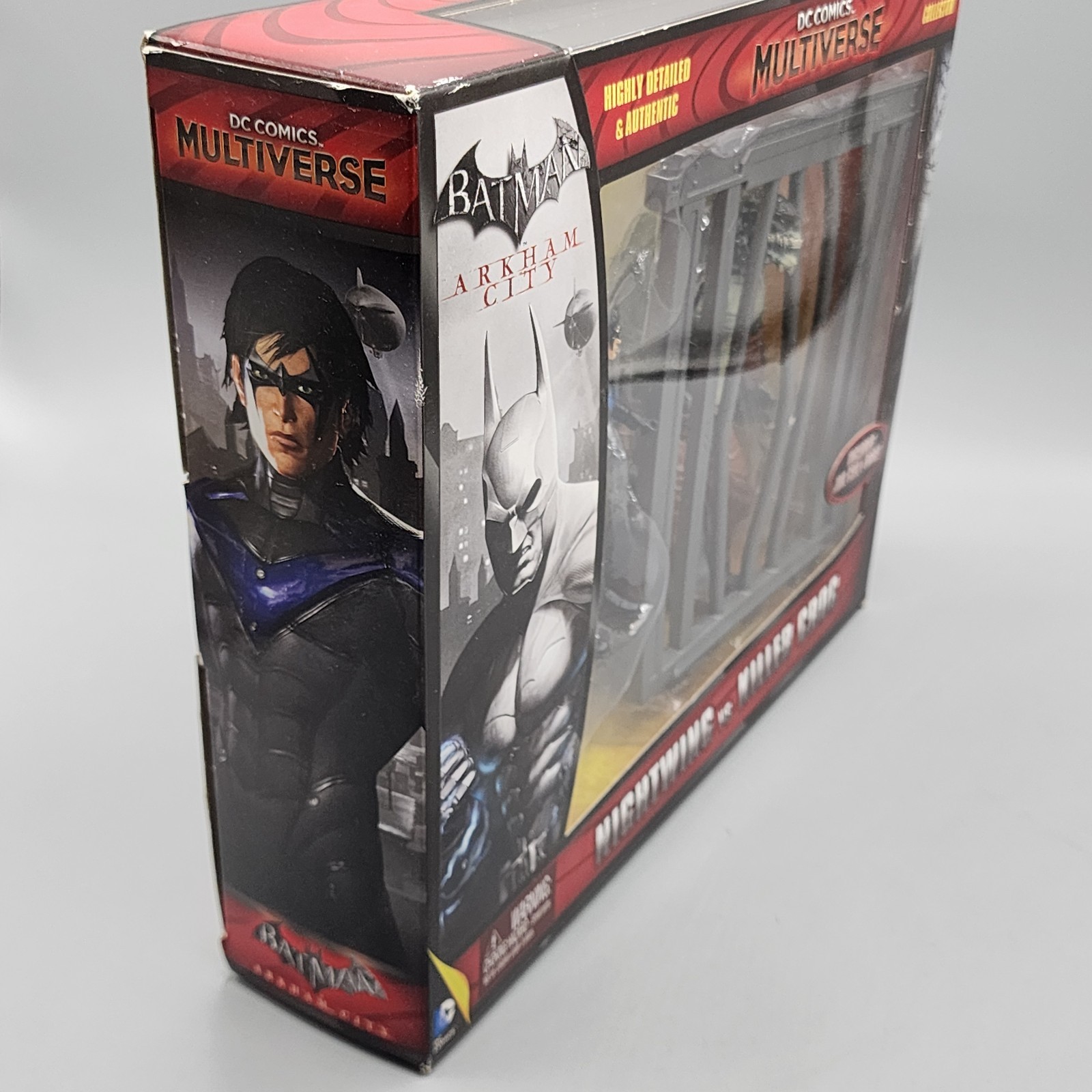 DC Comics Multiverse Arkham City Nightwing and Killer Croc Action Figure 2-Pack
