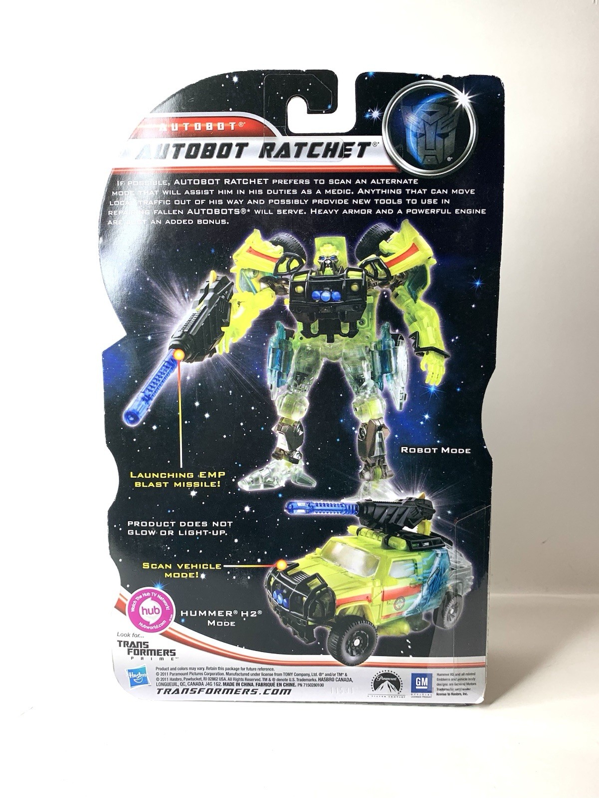 Autobot Ratchet Scan Transformers Dark Of The Moon DOTM Figure Hasbro Toys R Us