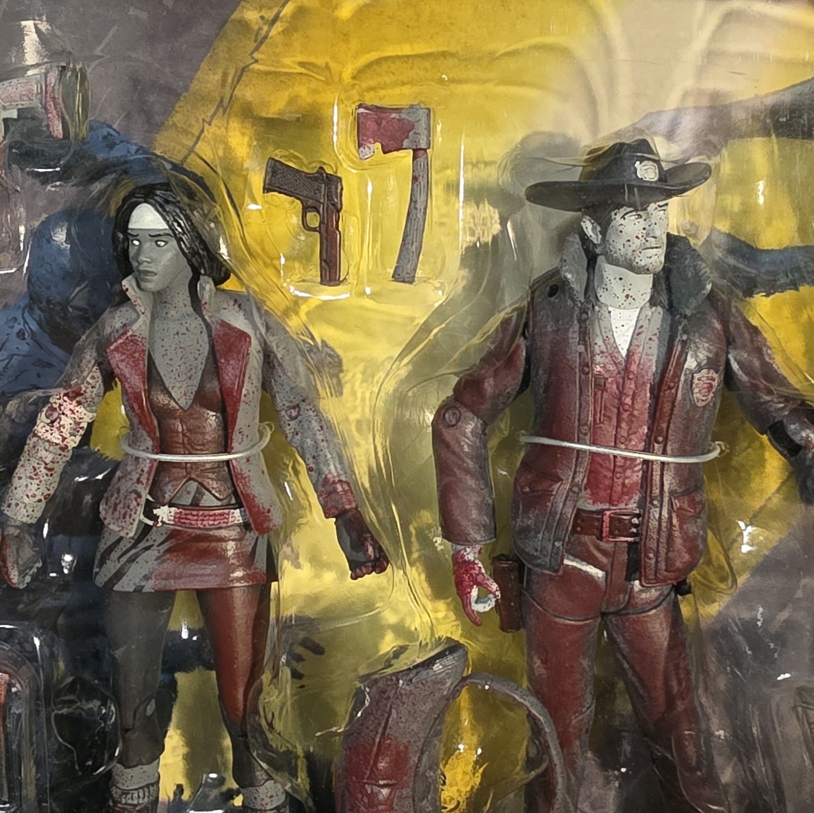 McFarlane Toys The Walking Dead Comic Book Series 1 and Boxed Sets Damaged Boxes