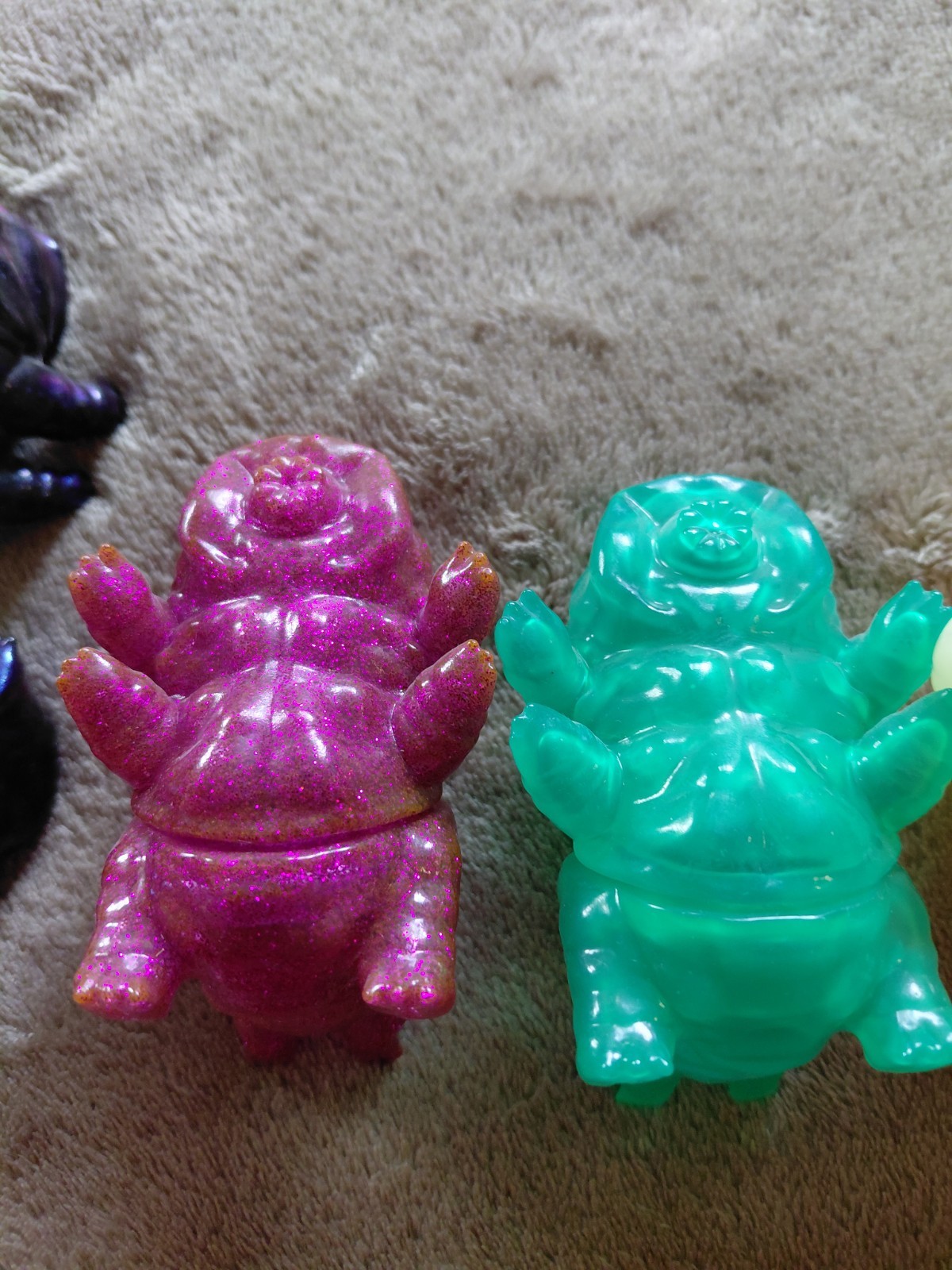 Tarbus The Tardigrade DoomCo Sofubi Soft Vinyl Art Toy Marbled GID MASSIVE Lot!