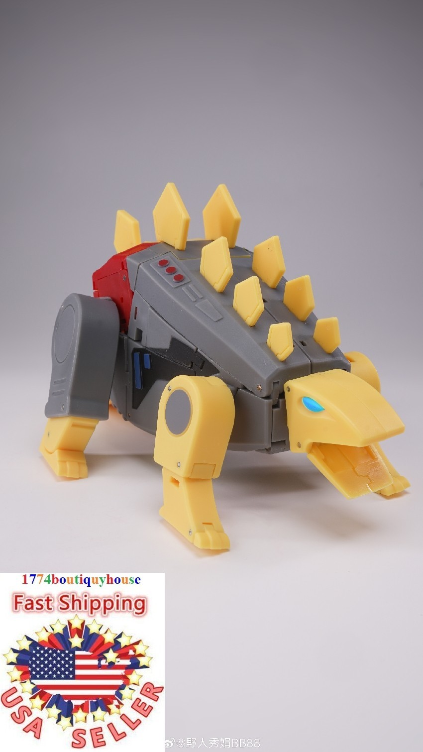New Transformation Magic Square TOYS MS-B59 G1 Dinobot STEGOSAURUS 15CM USA SELL
