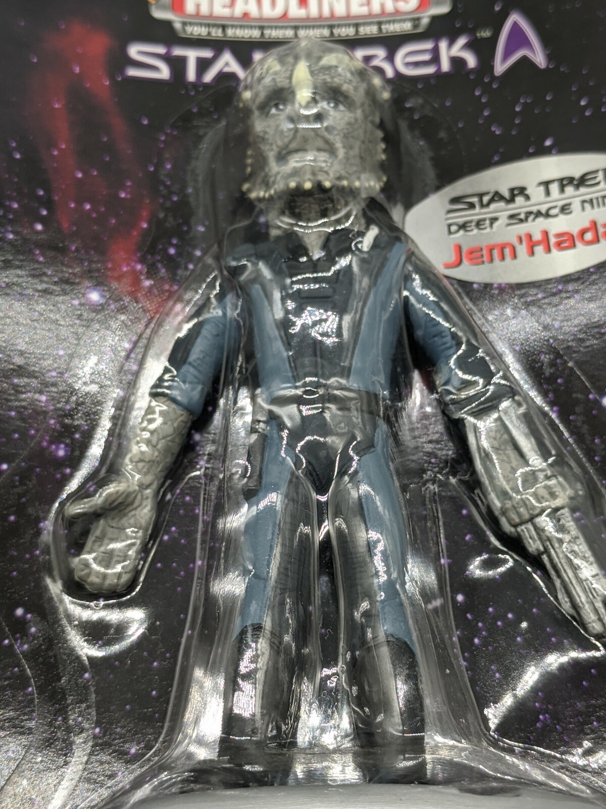 Headliners Star Trek The Next Generation Jem Hadar toys RARE new-Free Shipping
