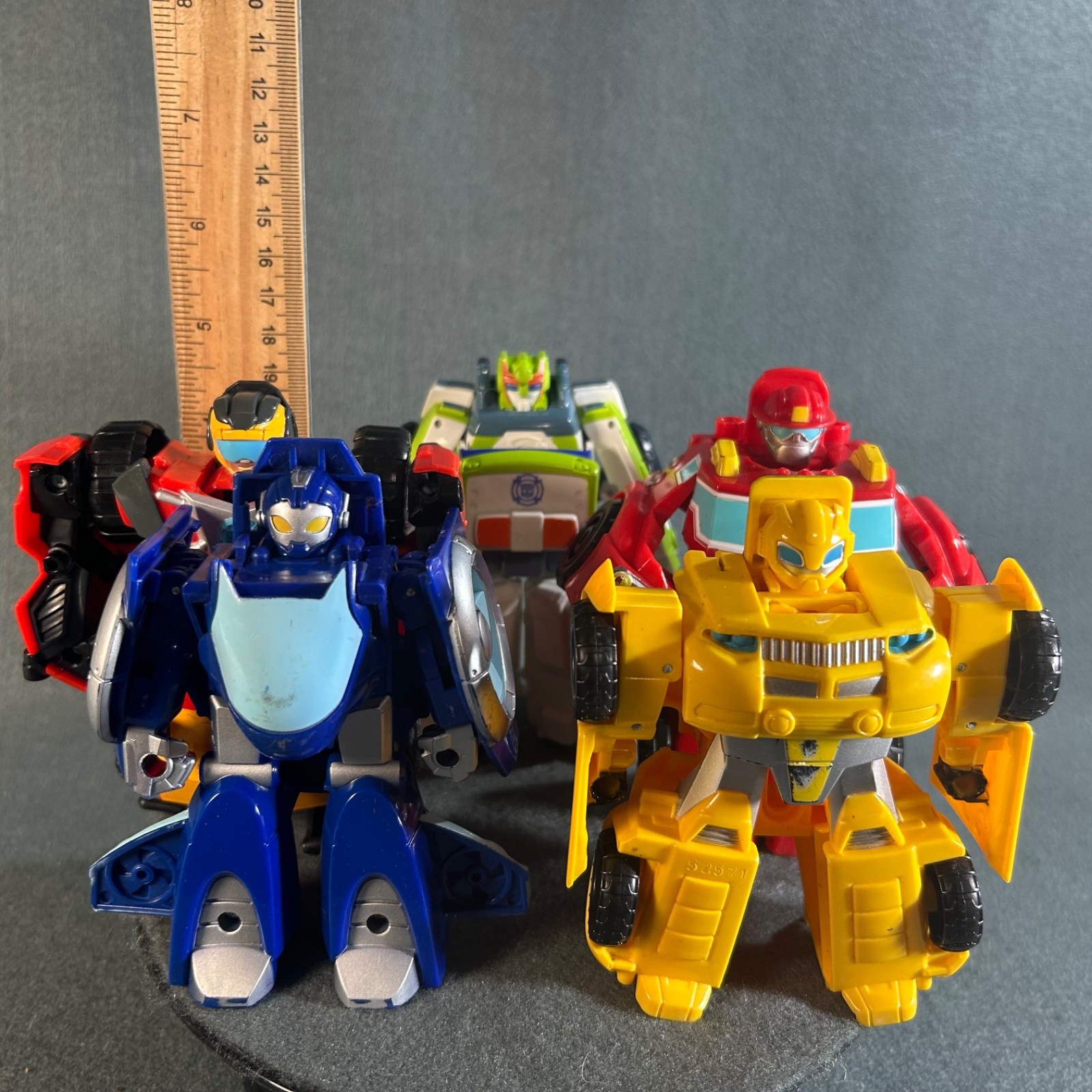 Transformers Rescue Bots Hot Shot Whirl Bumblebee Heatwave Medix Figure Lot