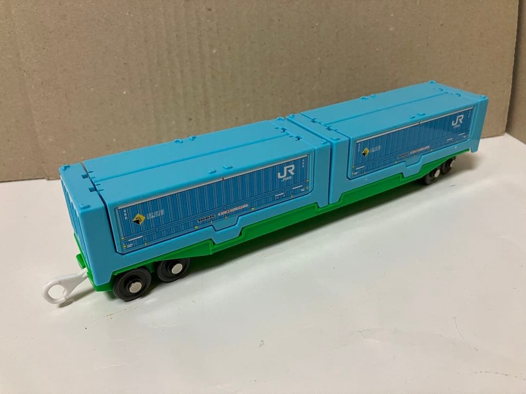 PLARAIL Long Container Train Cargo Cars Brand New Unused Toy Train Set