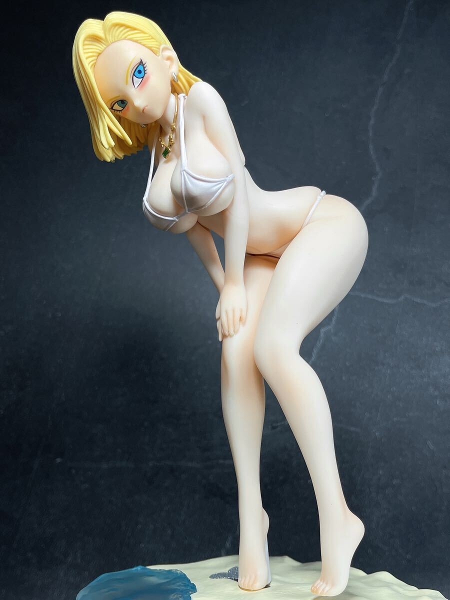 Android 18 Dragon Ball Repaint Figure 1/6 Height 21cm (Check Launch Bulma Chi Ch