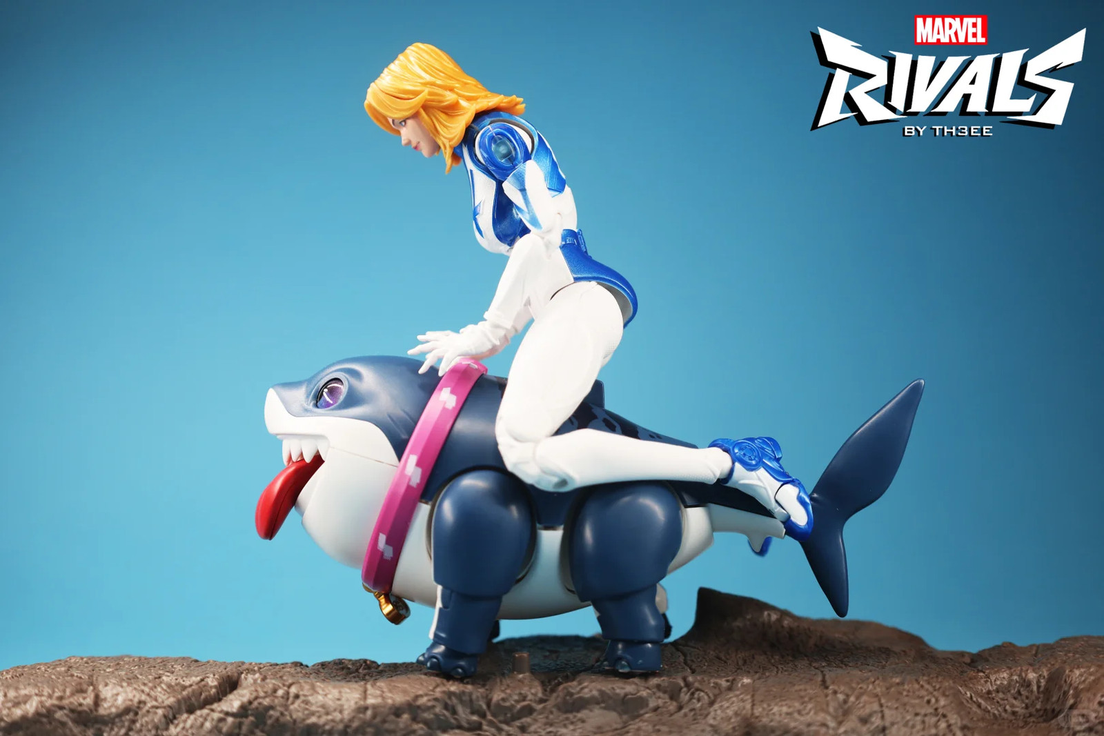 BLOKEES Marvel Rivals Champion Class Jeff & Invisible Woman Figures NEW In Stock