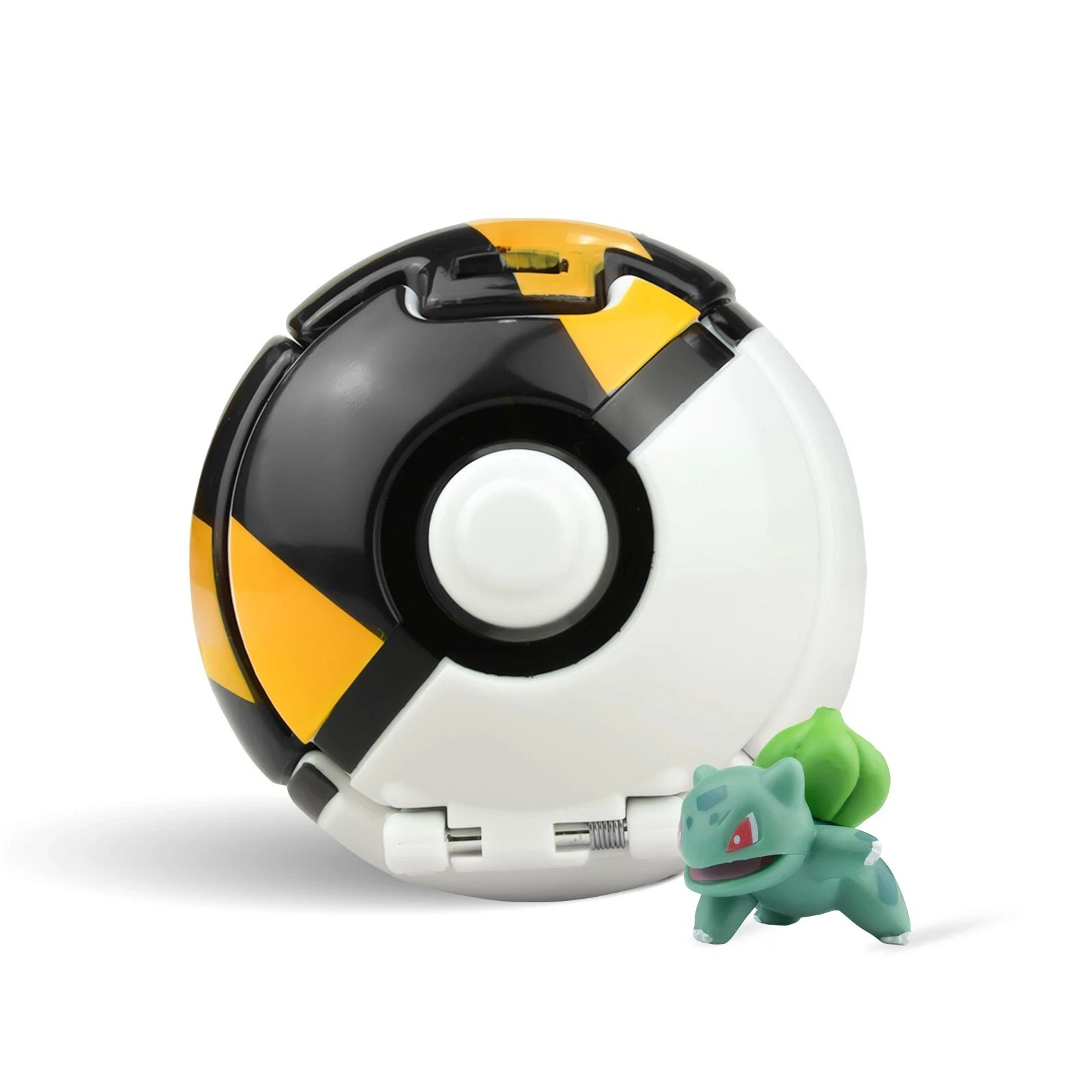 TOMY Pokemon Throw N Pop Poke Ball Mini Figures Ready to Battle Ultra Ball