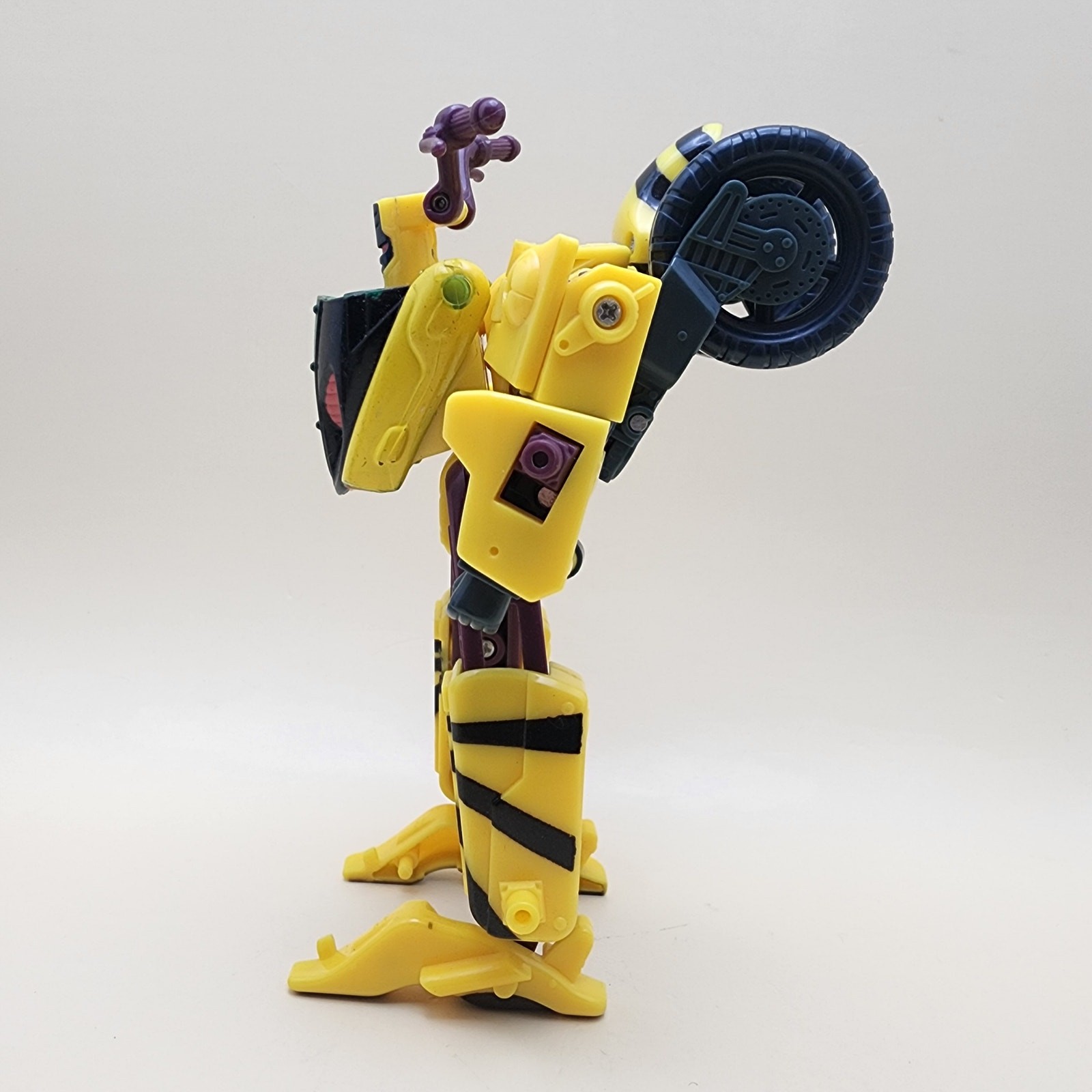 TRANSFORMERS Energon (2003) RAPID RUN 5.5&Prime; Combat Deluxe + NIGHTSCREAM Minicon