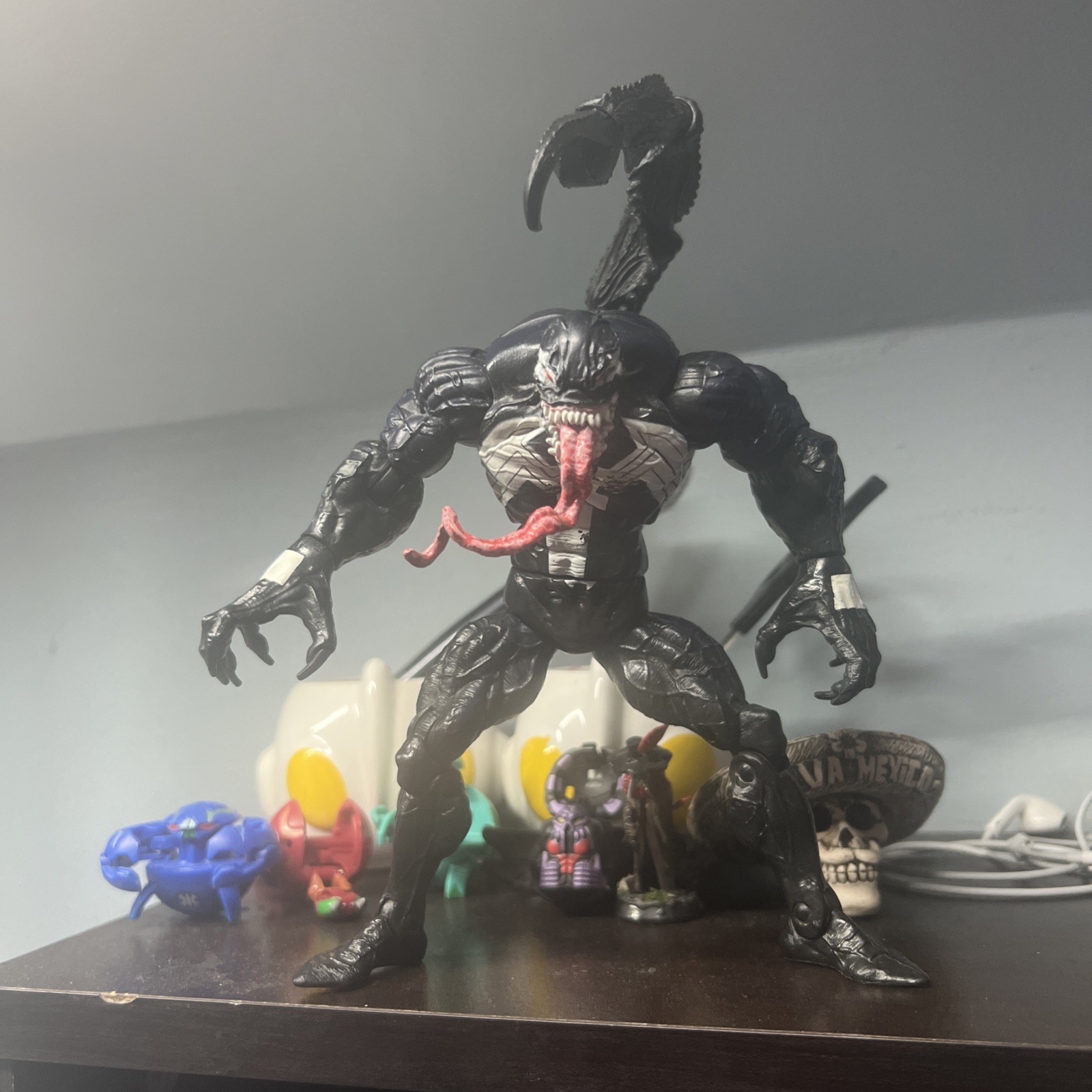 2008 Toybiz Marvel Legends Spider-Man Classics – Scorpion Venom Figure W/ TAIL