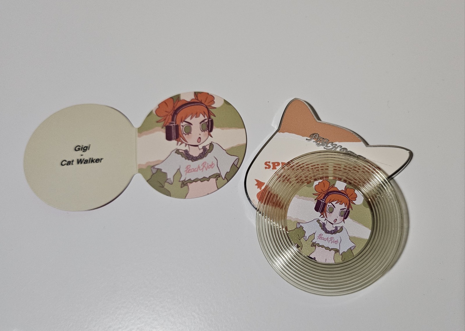 Popmart x Peach Riot Rush Hour Series Fridge Magnet (Gigi – Cat Walker)
