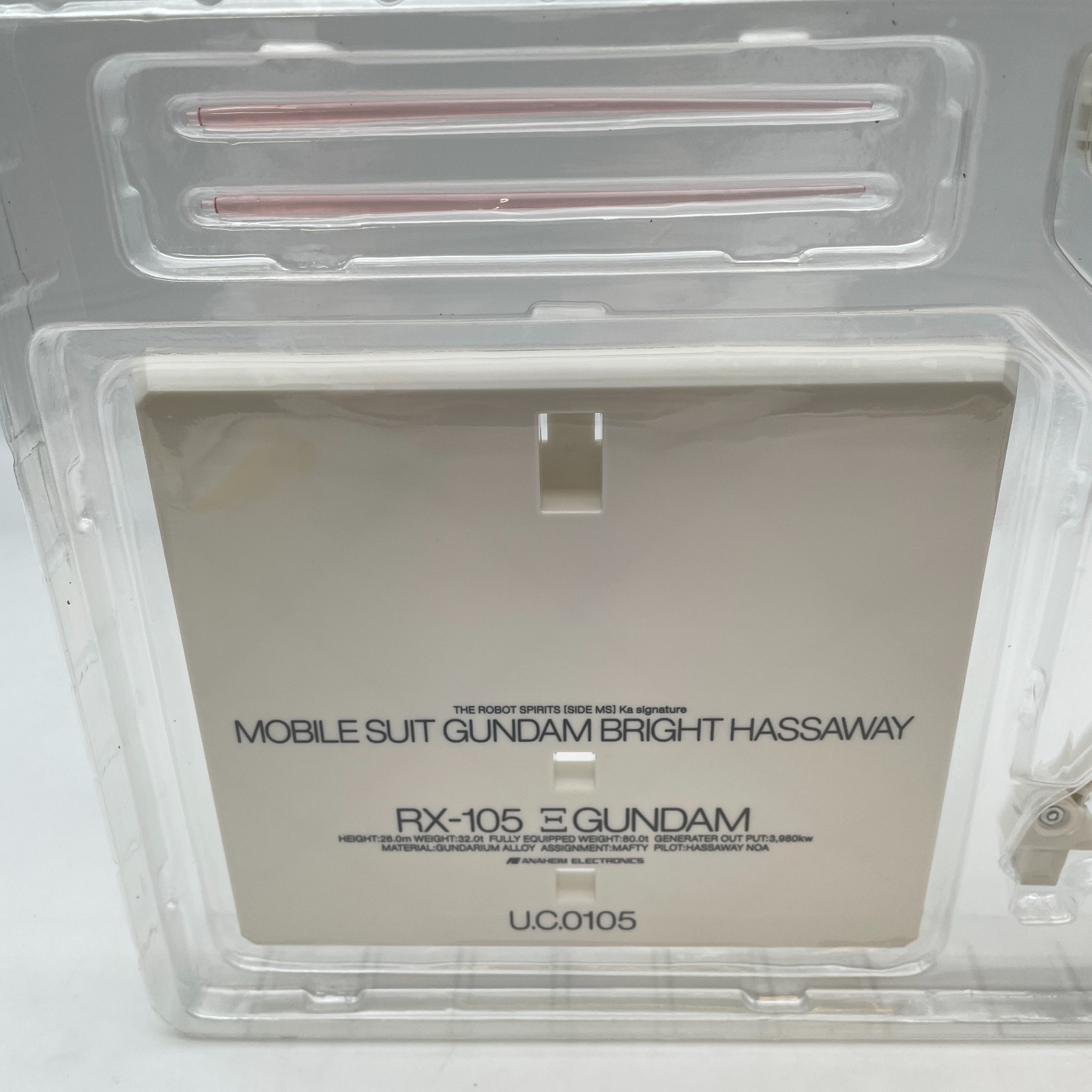 ROBOT SPIRITS Ka Signaiture Side MS Ξ XI GUNDAM Action Figure BANDAI Japan