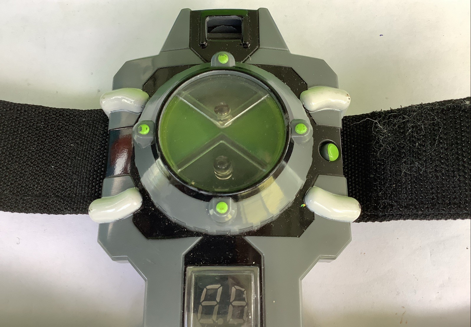 Ben 10 Transforming Alien Arm Omnitrix Bandai With Hookeye Wrist Straps Untested