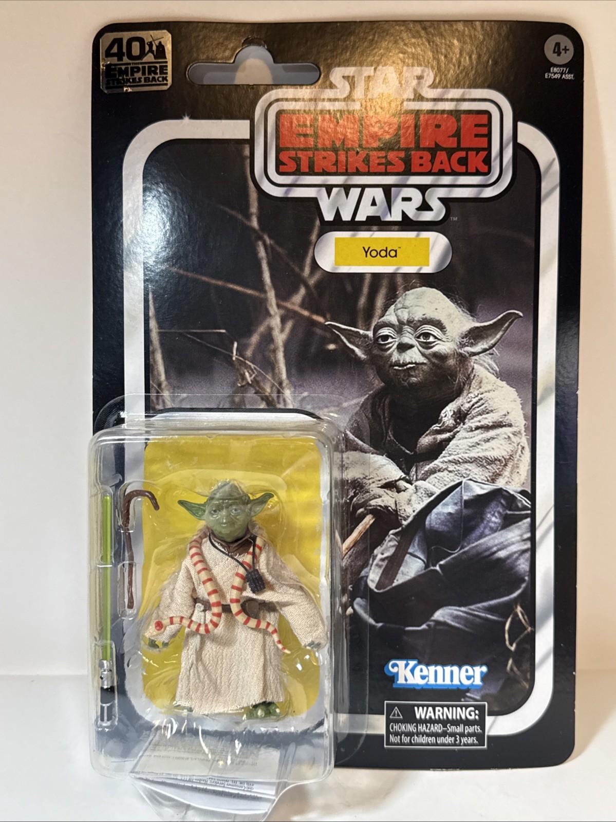 Star Wars Black Series 40th ESB ANIVERSERY Yoda New Factory Sealed Kenner Hasbro