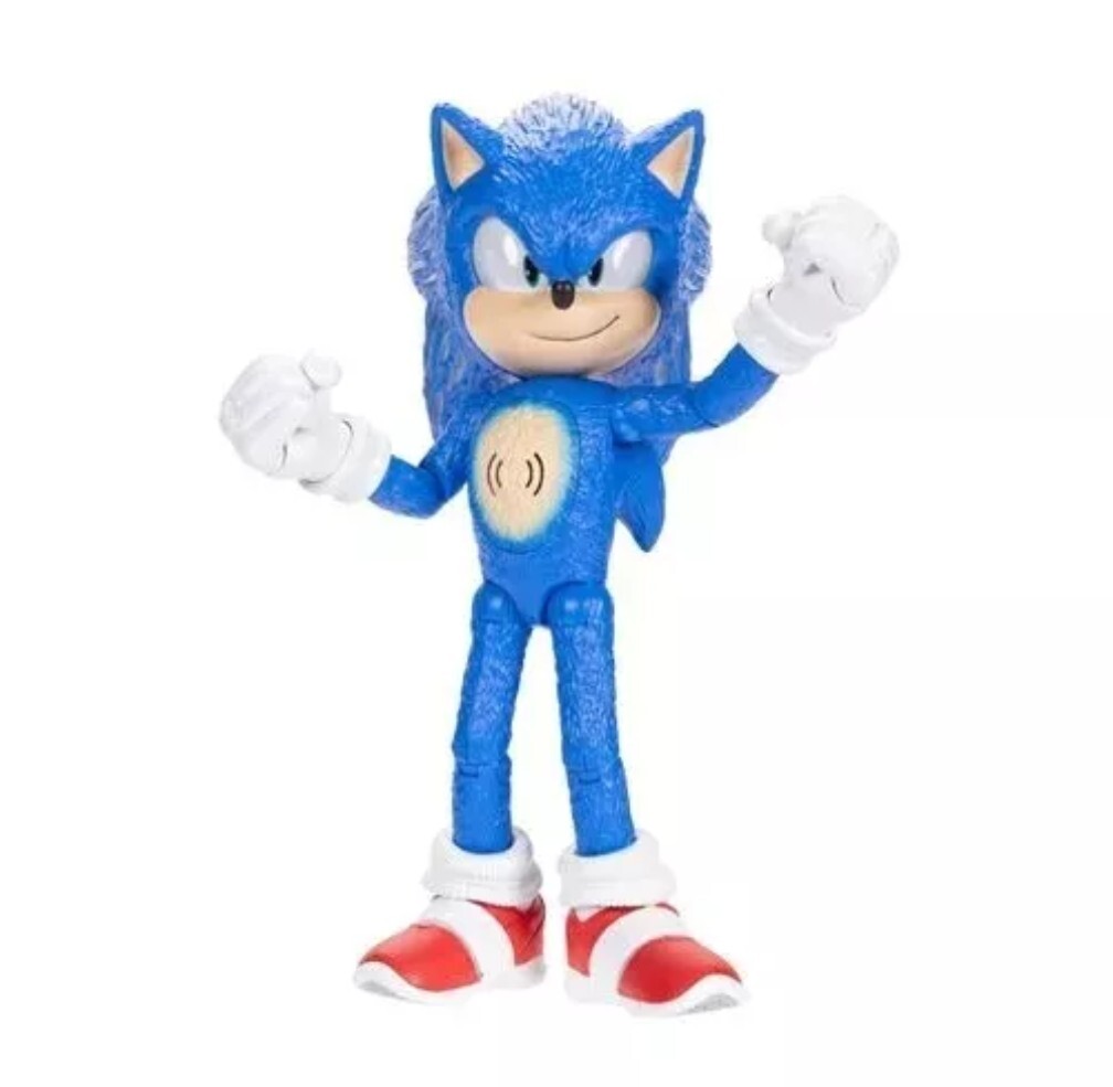 Sonic 3 Ultimate Talking Sonic By Sega (3+) 14&Prime; H Christmas Birthday Gift New