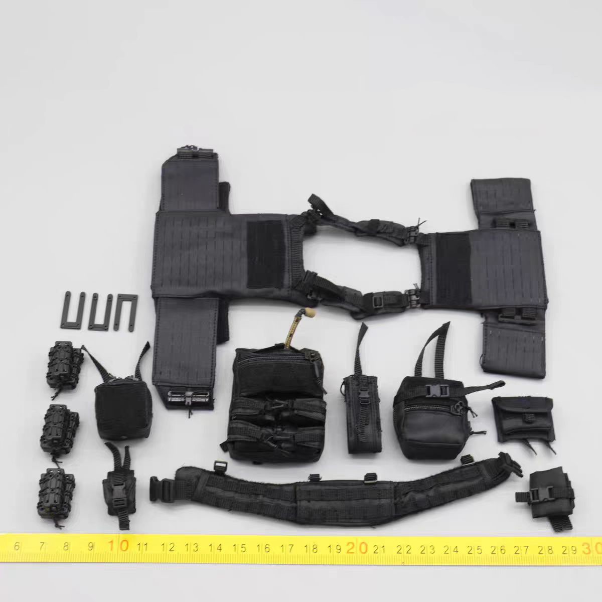 EASY&SIMPLE ES GA1010S 1/6 Scale SAS BRAVO 0-7 Ghost Tactical Vest & Pouches