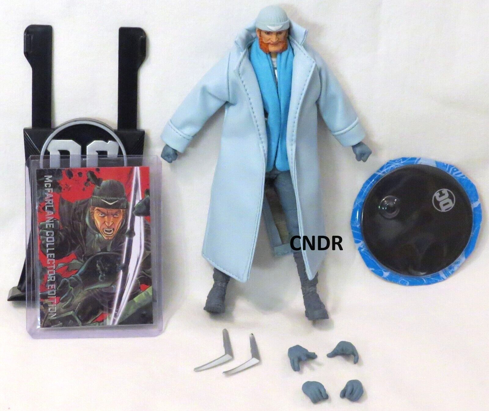 Mcfarlane Collector Edition Multiverse LOOSE 7&Prime; CAPTAIN BOOMERANG Platinum CHASE