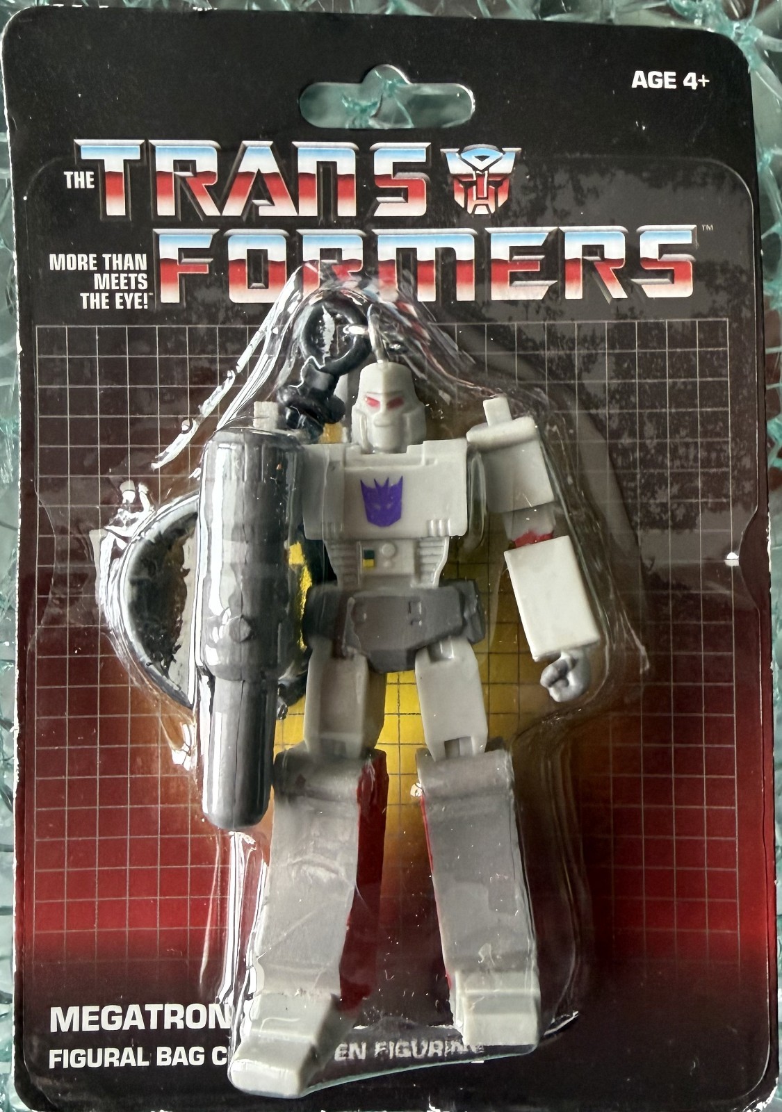 Transformers MEGATRON Figural Backpack Charm Bag Clip Key Chain NIP