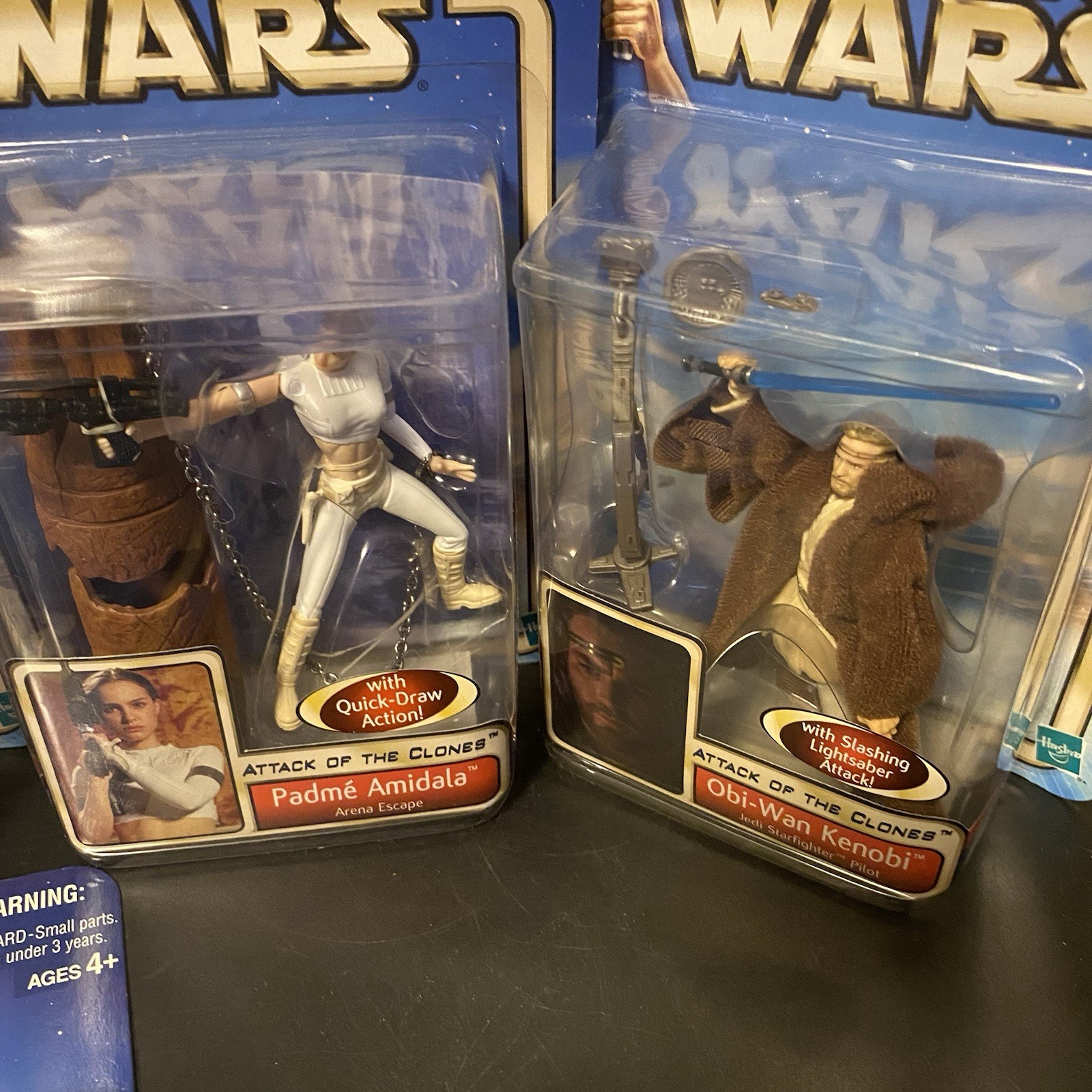 Star Wars Hasbro 2002 AOTC Collection 1 – 4&Prime; Figure Lot of 10 NIB