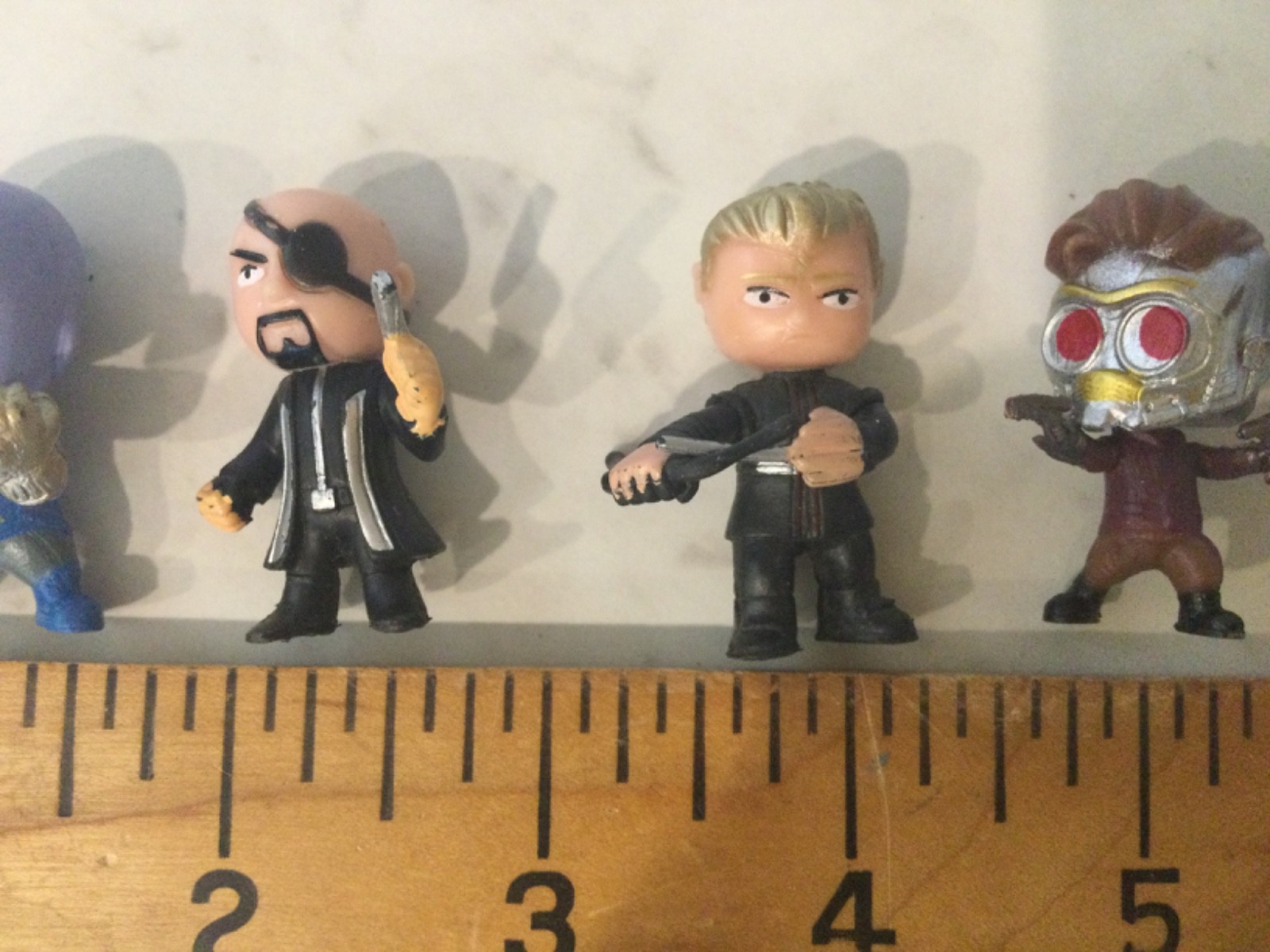 FUNKO MINI FIGURES LOT MIXED FIGURES 1.5 INCHES TALL