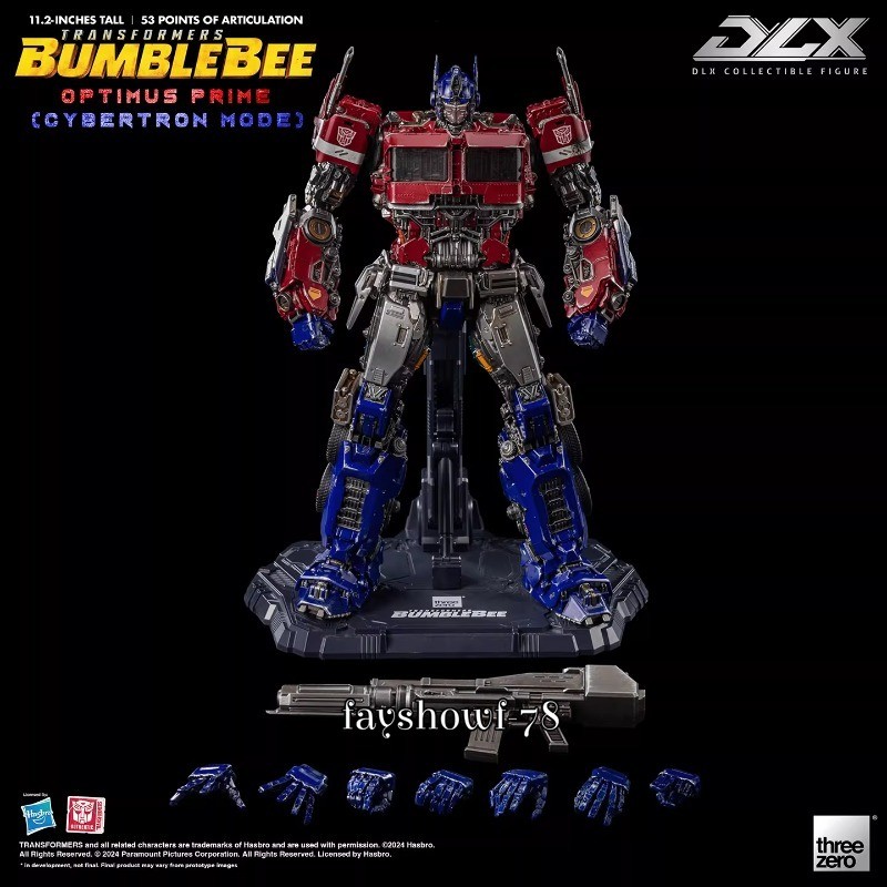 Threezero Bumblebee Movie DLX OP Action Figure 12&Prime; Collection LED Model Toy Gift