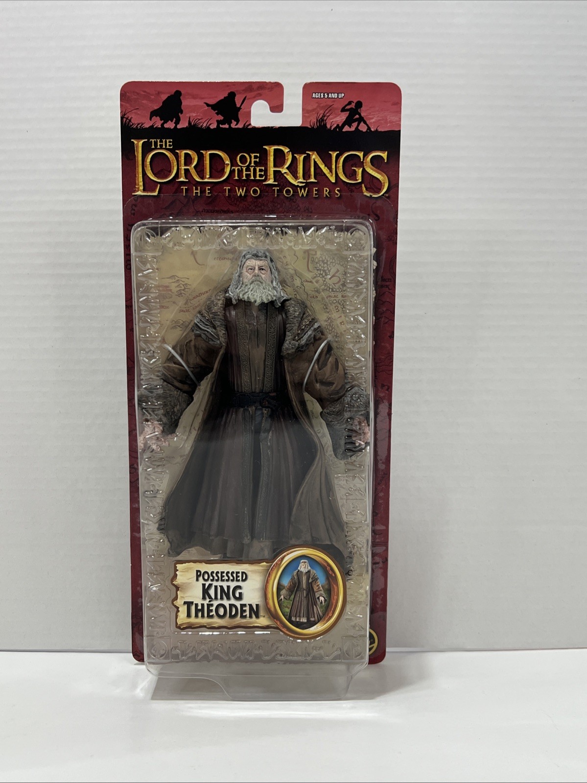 Lord of the Rings The Two Towers Possessed King Theoden 7&Prime; Figure
