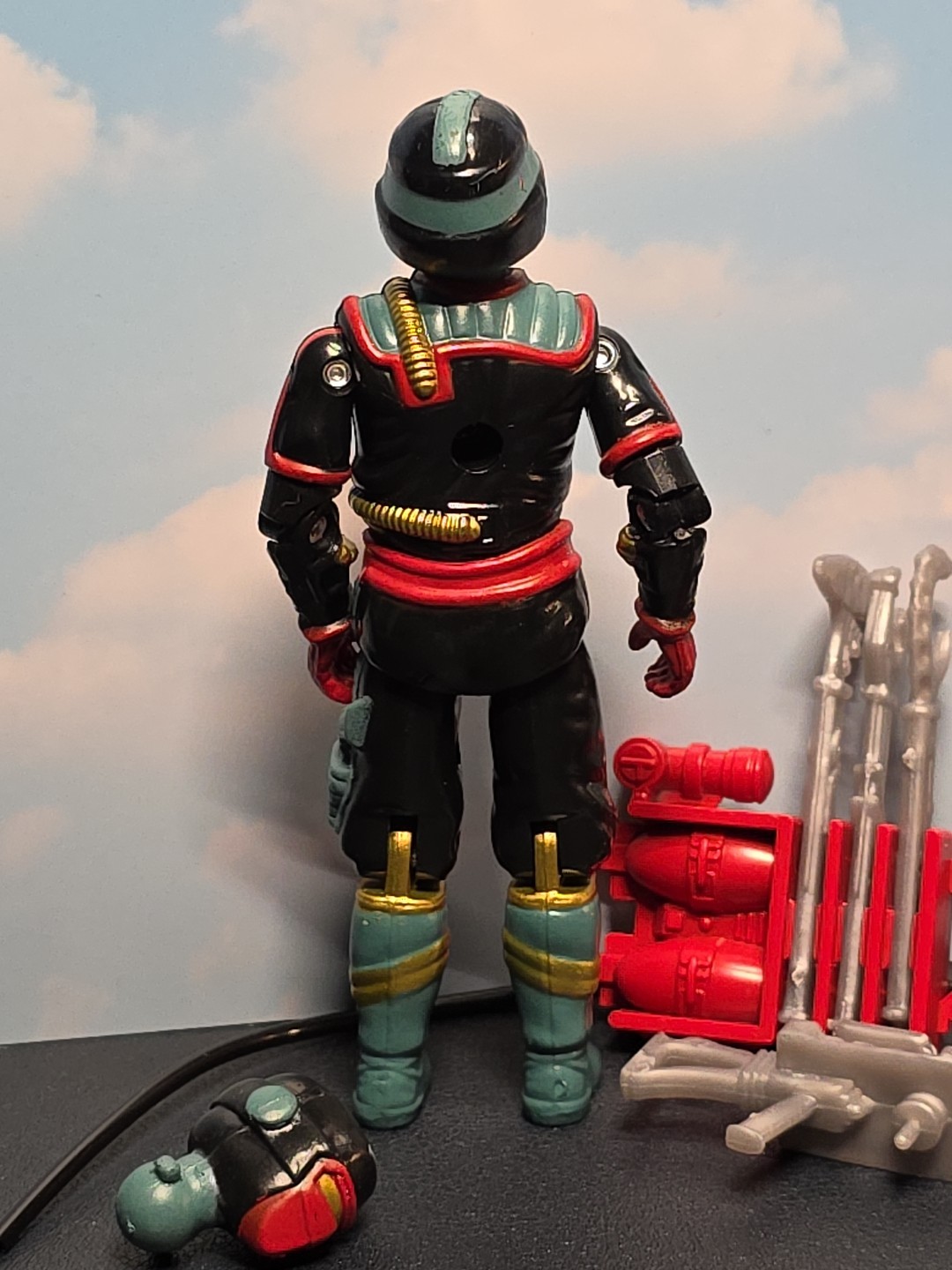 Techno Viper Destro Iron Grenadier Black Major G.I. GI Joe Action Figure 2025