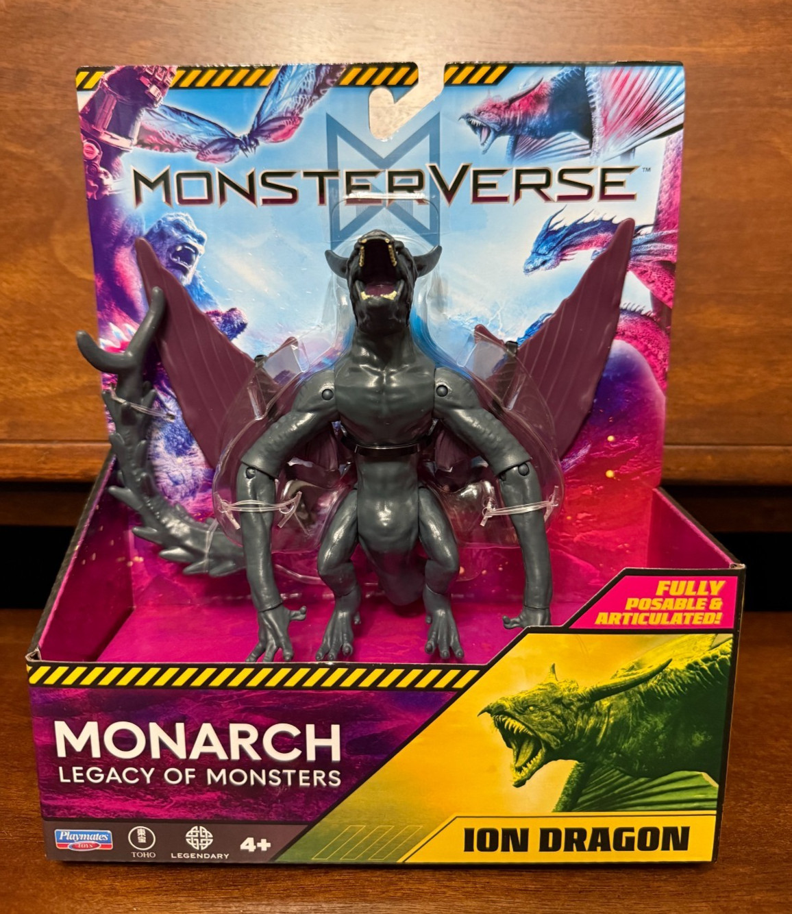 Monsterverse ION DRAGON Monacrch Legacy Of Monsters 6&Prime; Figure Godzilla VHTF 2026
