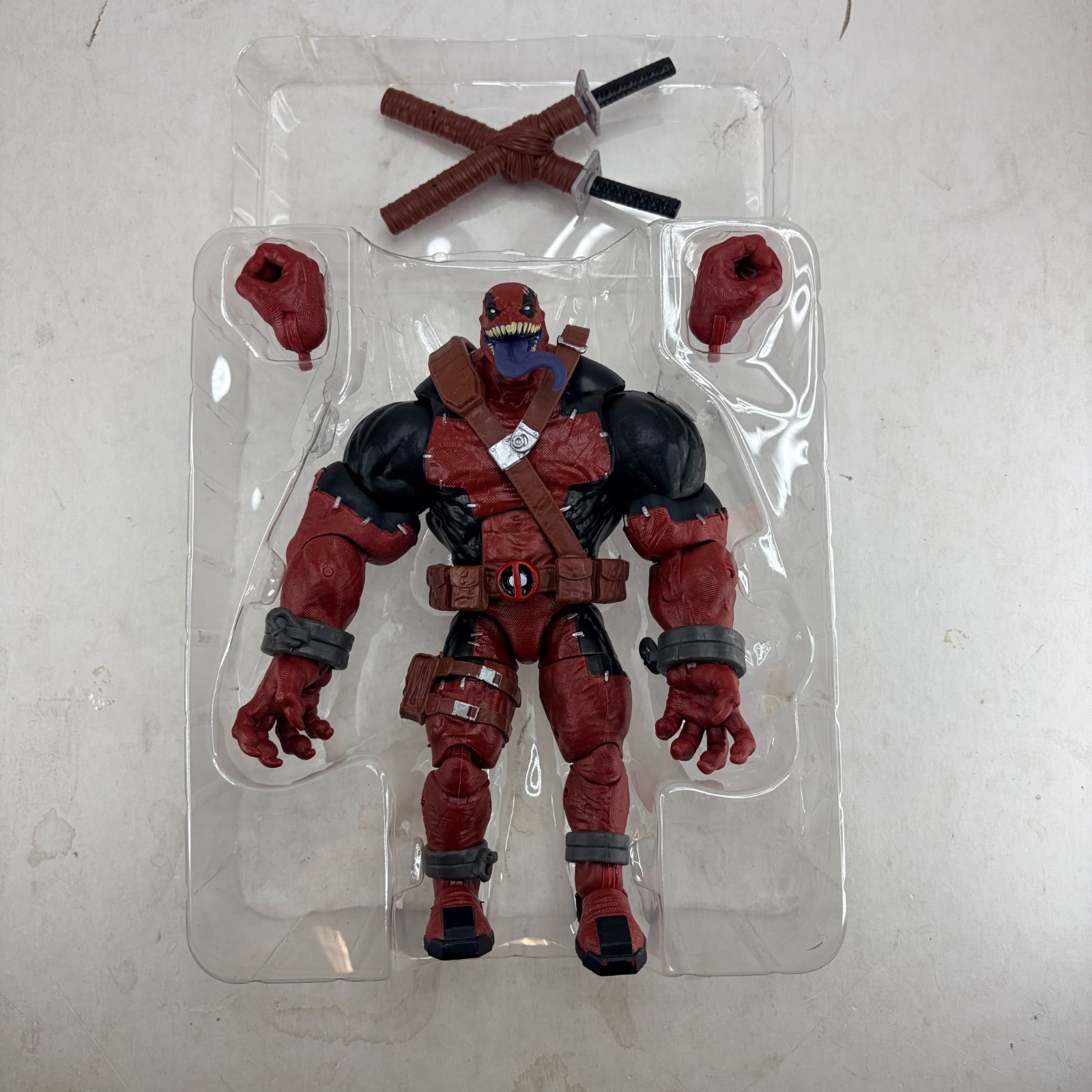 Marvel Legends Series Venom Deadpool Combine 7-inch Action Figure Toys Used
