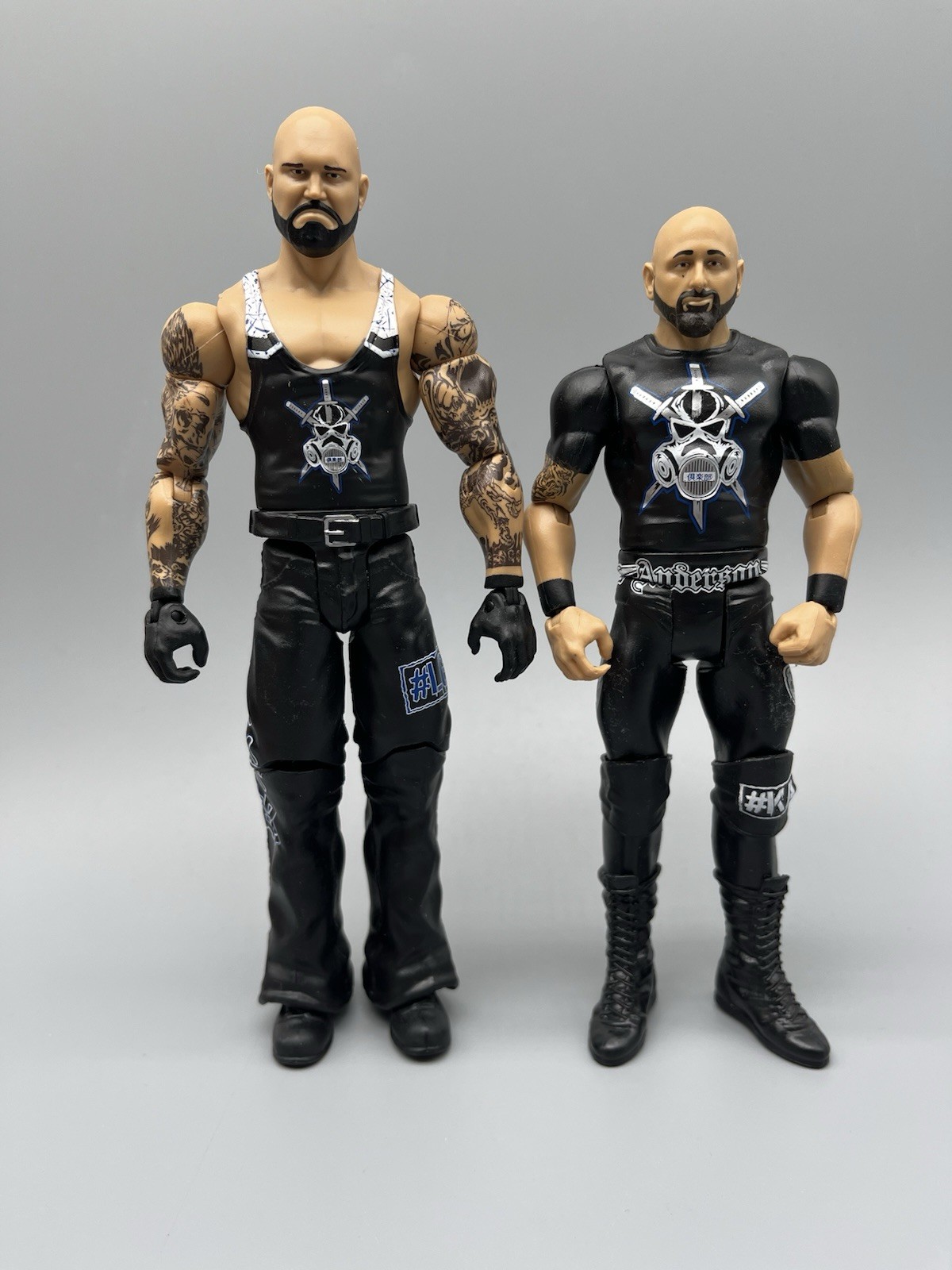 Luke Gallows Karl Anderson Battle Pack 50 Wrestling Figures Bullet Club WWE
