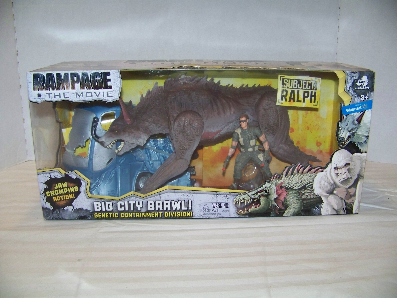 Lanard Rampage The Movie Big City Brawl Subject Ralph. New 2018