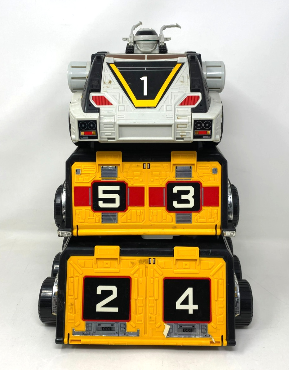 Power Rangers Turbo Deluxe Artillatron Transportation Zord 1997 Bandai