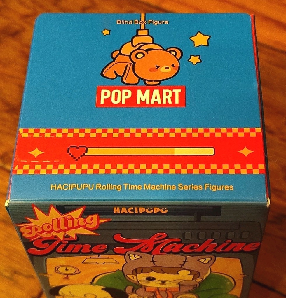 Authentic POP MART HACIPUPU Rolling Time Machine Series Blind Box Figure Sealed