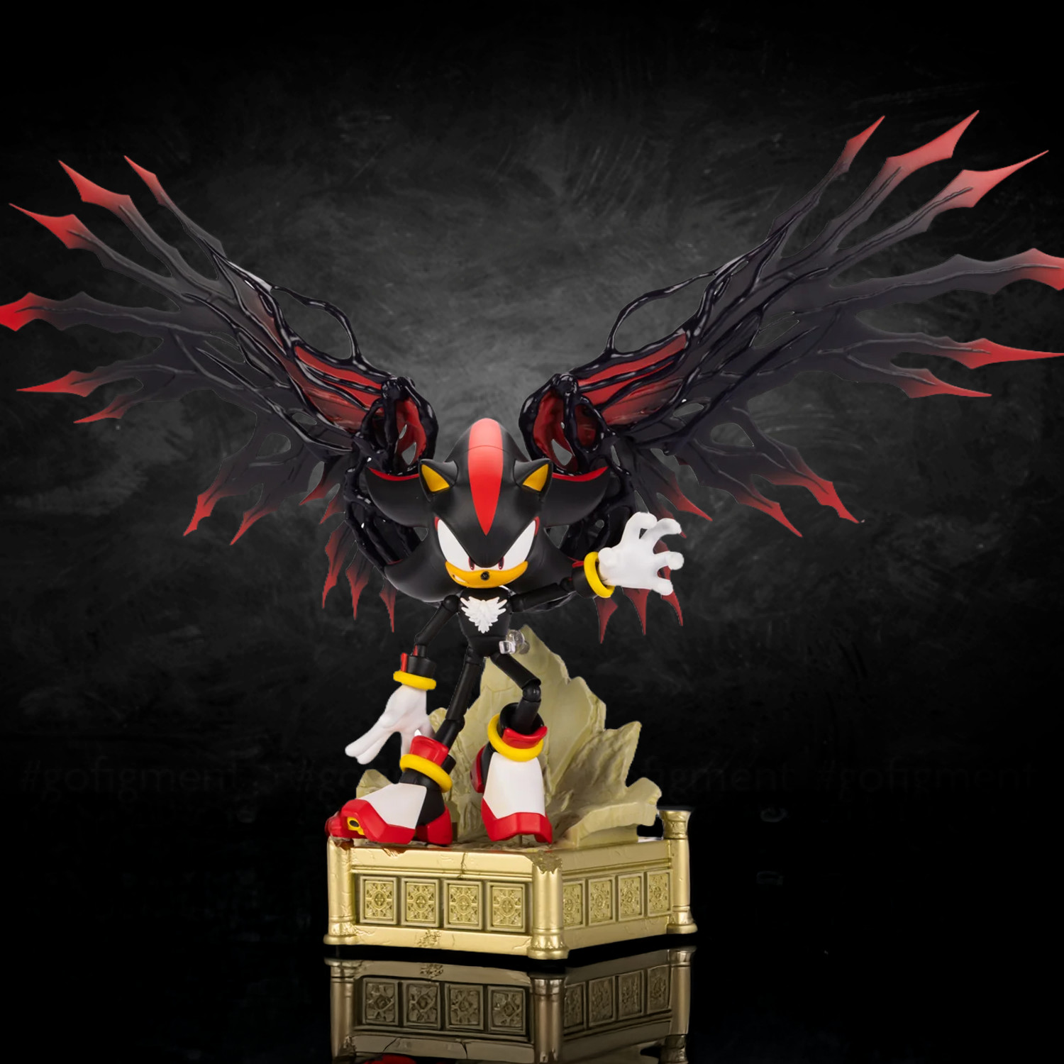 Shadow the Hedgehog Collector&rsquo;s Edition Action Figure – 6in Customizable &