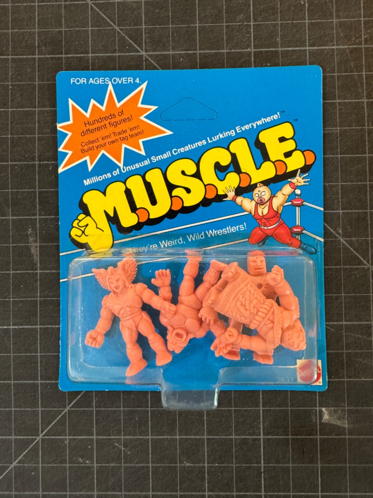 M.U.S.C.L.E. Figures, Kinnikuman, Kinkeshi, unopened box, 1985,