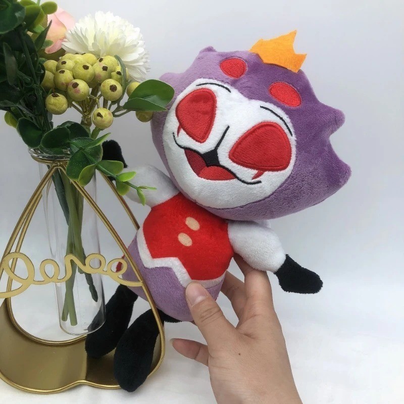 Cartoon Anime Helluva Boss Extremely Evil Boss Plush Toy Demon Doll Gift