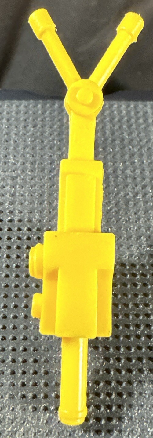 Vintage Real Ghostbusters Screaming Heroes Egon PKE Meter accessory part, 1986