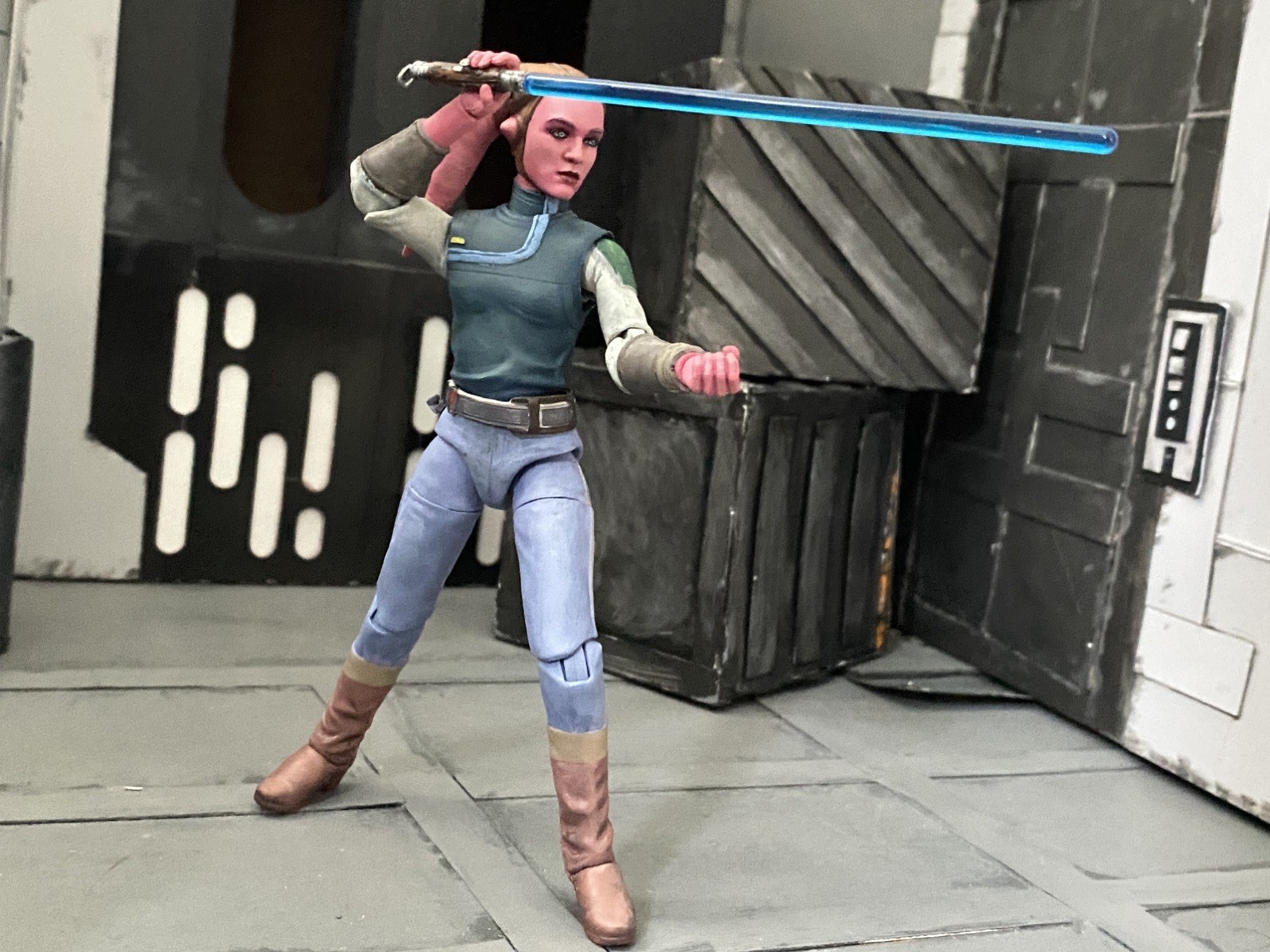 Custom Painted Star Wars: Maul – Shadow Lord – Black Series – Devon Izara