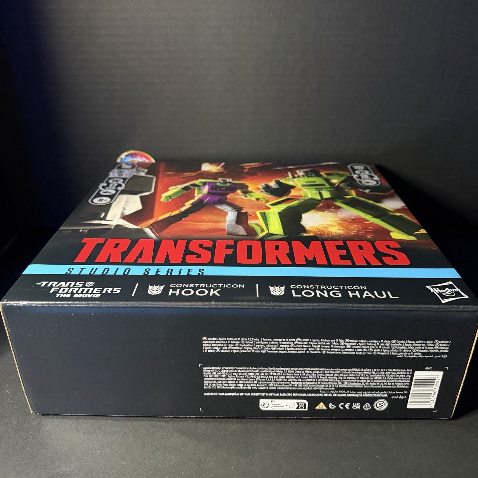 NIB – Transformers Studio Series 86 Commander Constructicon Long Haul & Hook