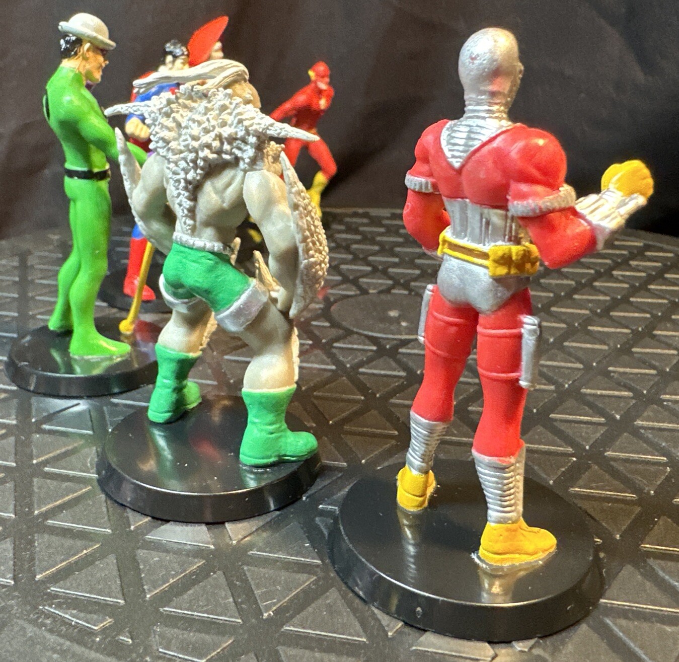 Superman Wonder Flash Riddler Deadshot Doomsday DC Comics Cake Topper Toy Figure