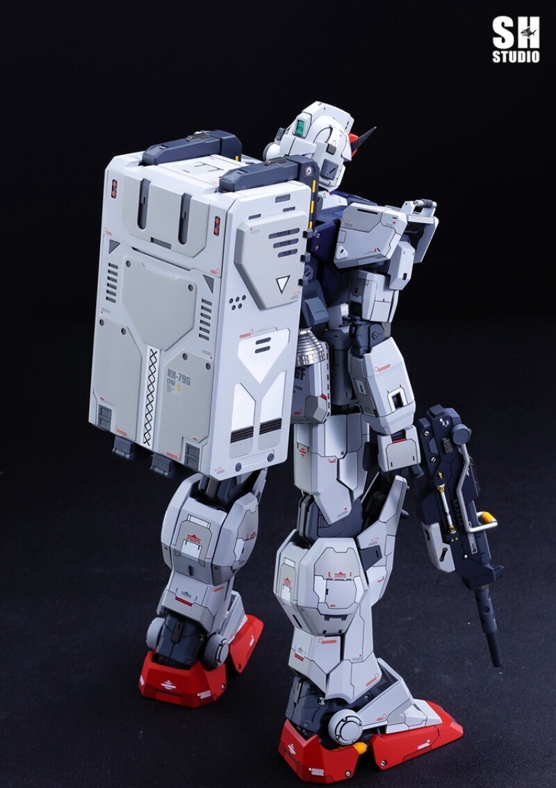 for PG 1/60 MS-08th Team Ground Gundam Resin Backpack Conversion Kit Detail Kit