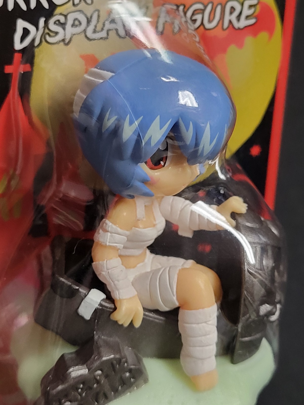 Evangelion Mini Display Figure Horror Summer Rei Ayanami (2007) Brand New JAPAN