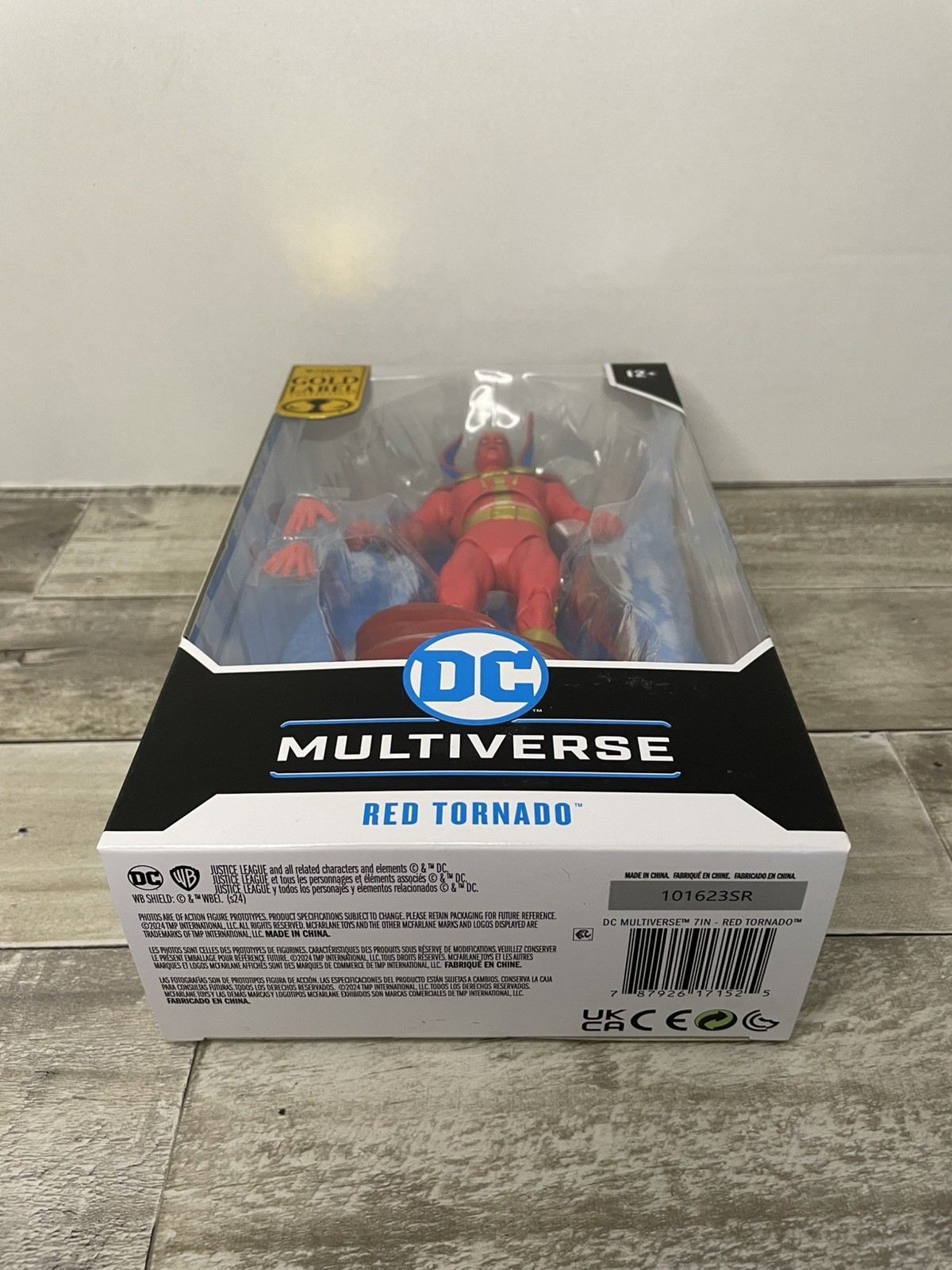 McFarlane DC Multiverse Red Tornado Gold Label DC Classic 7” Figure NEW Sealed