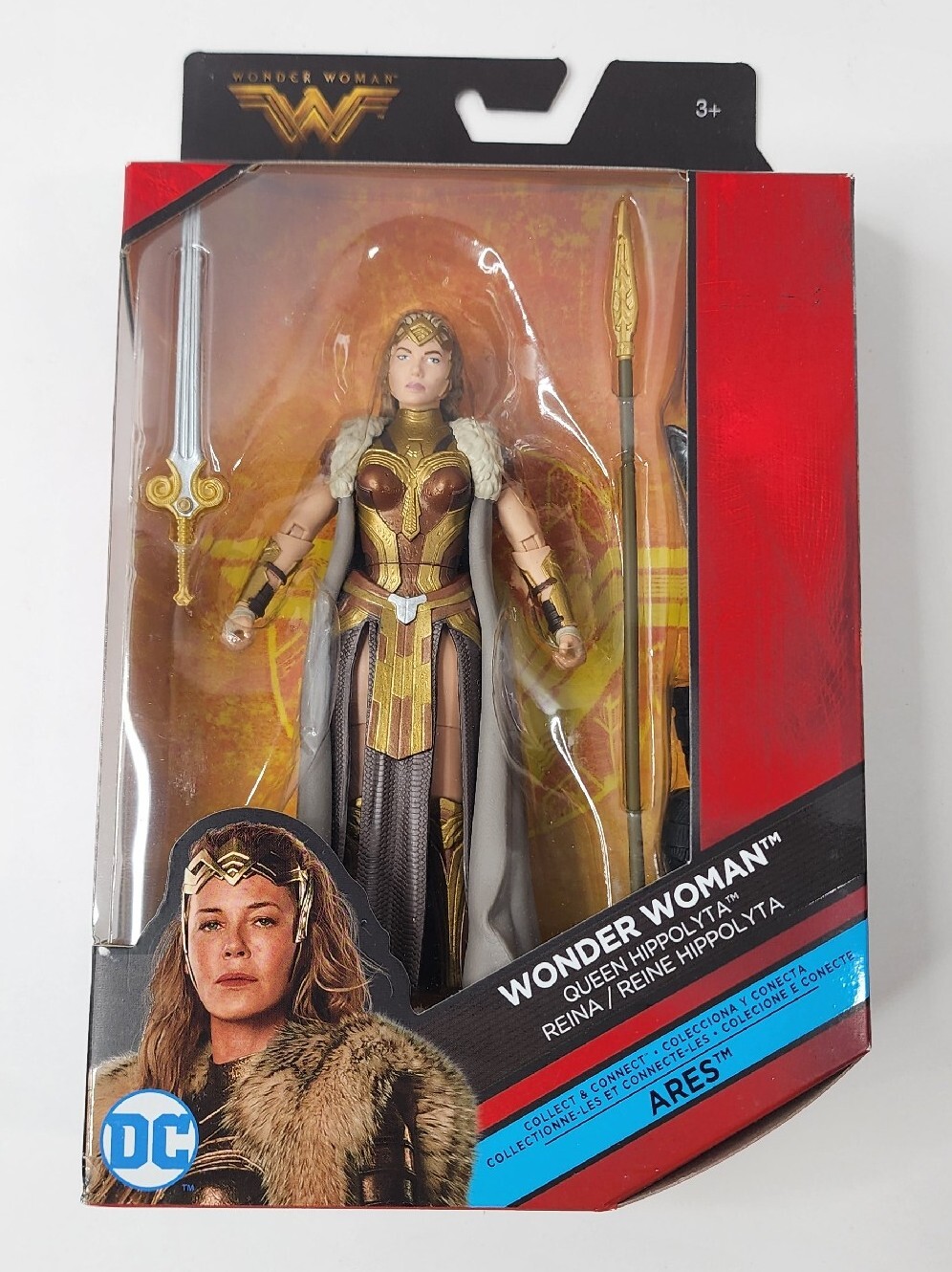 DC Comics Multiverse – Queen Hippolyta – 6&Prime; Figure – Ares BAF