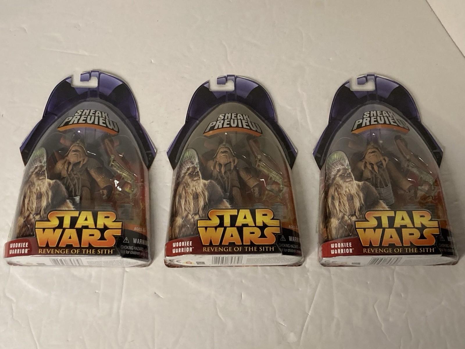 Star Wars Revenge of the Sith Wookiee Warrior Bronze Helmet 3 Of 4 Hasbro 2005