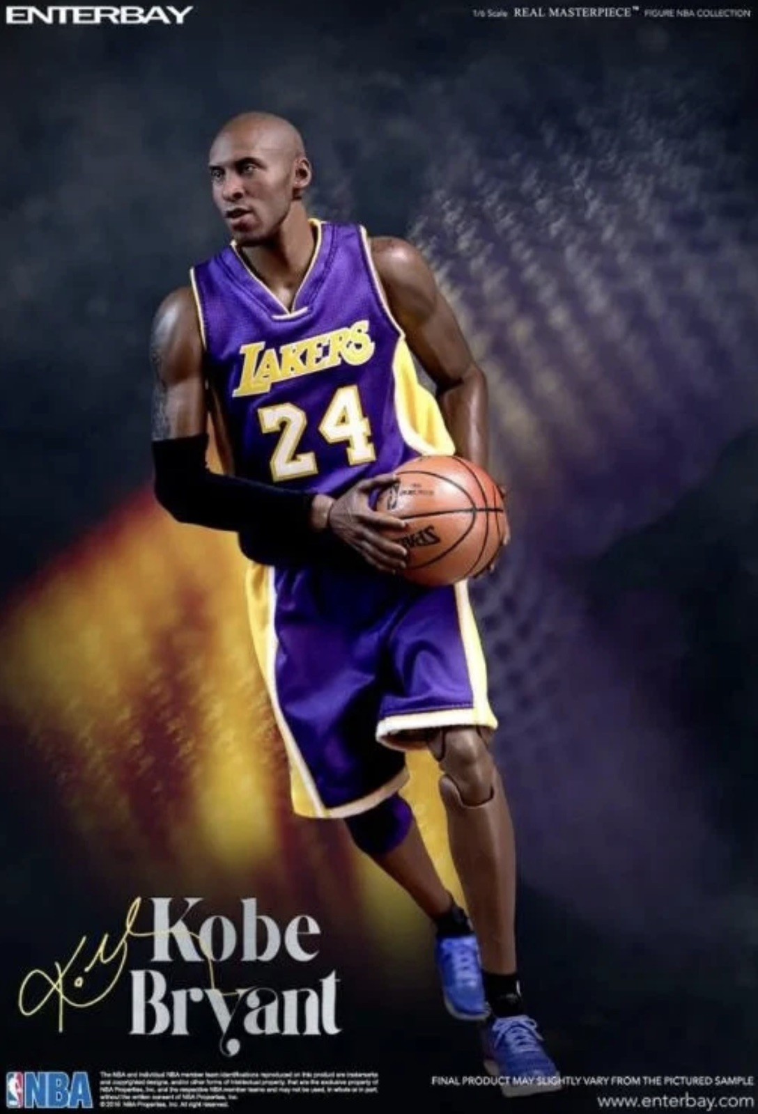ENTERBAY NBA Real Masterpiece Kobe Bryant 1:6 Action Figure Collector&rsquo;s Edition