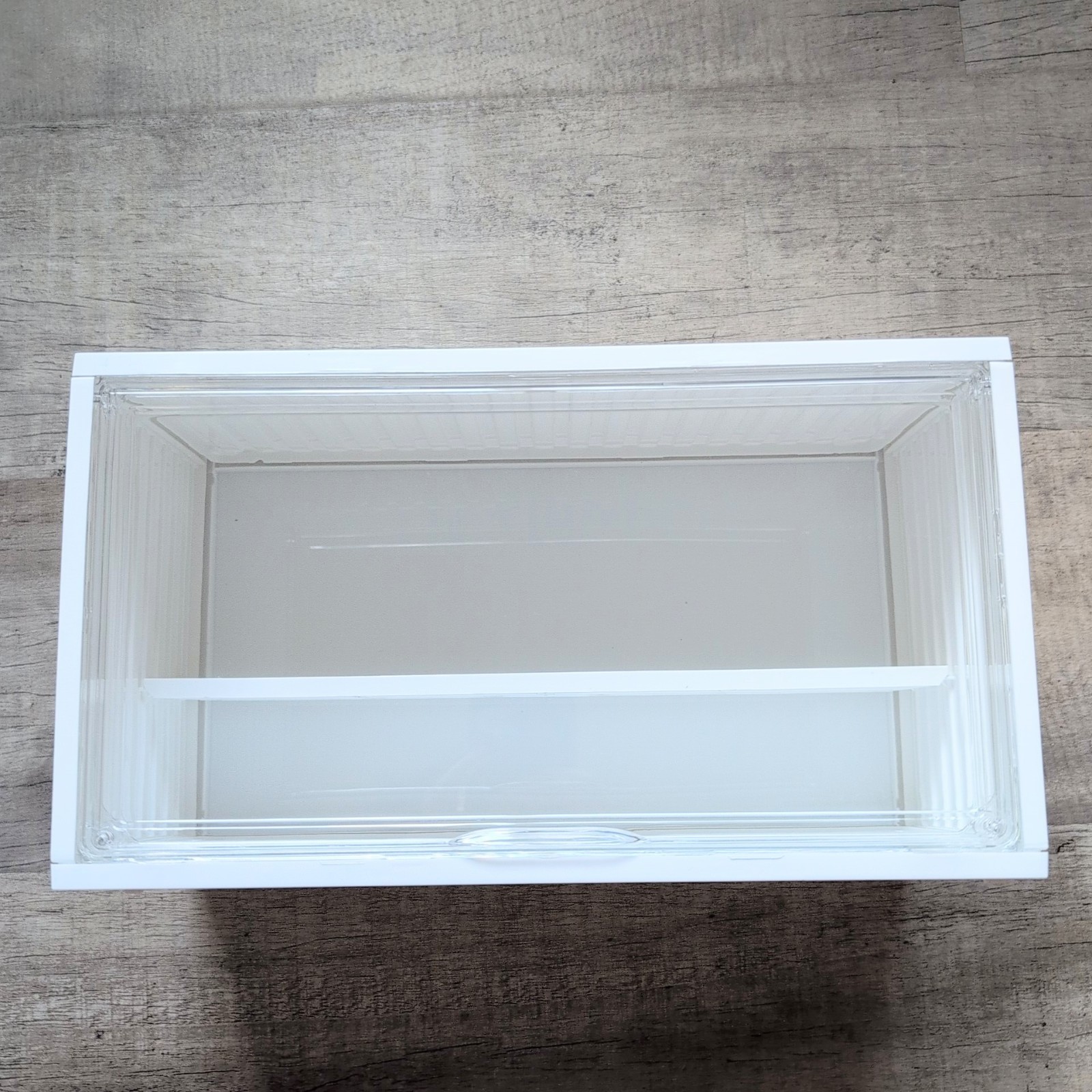 New Display Container Box Case White Stackable For Pop Mart Figures