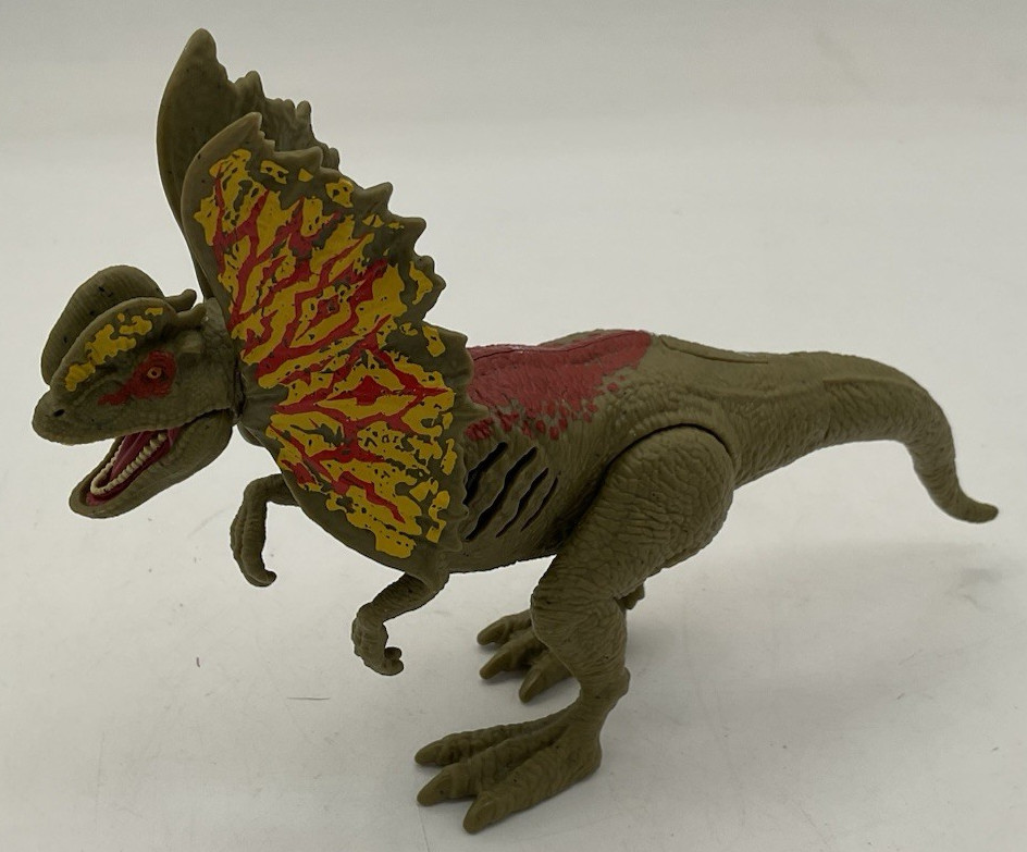 Jurassic World Epic Attack Levels Damage Dilophosaurus New Batteries TESTED